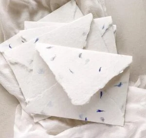 handmade paper gift envelopes